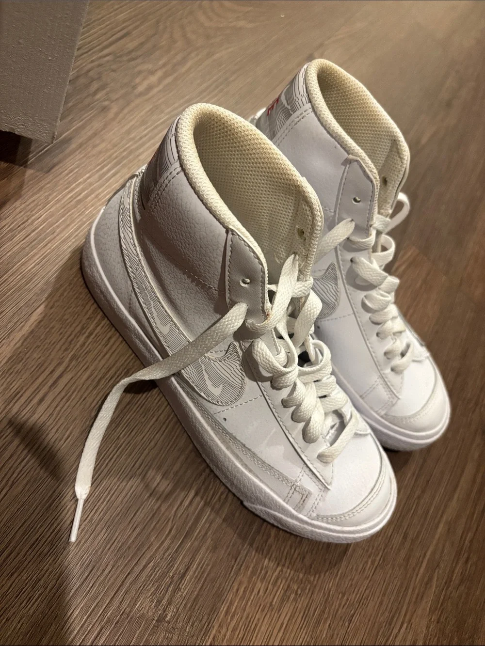 Nike Women’s White High-Top Sneakers